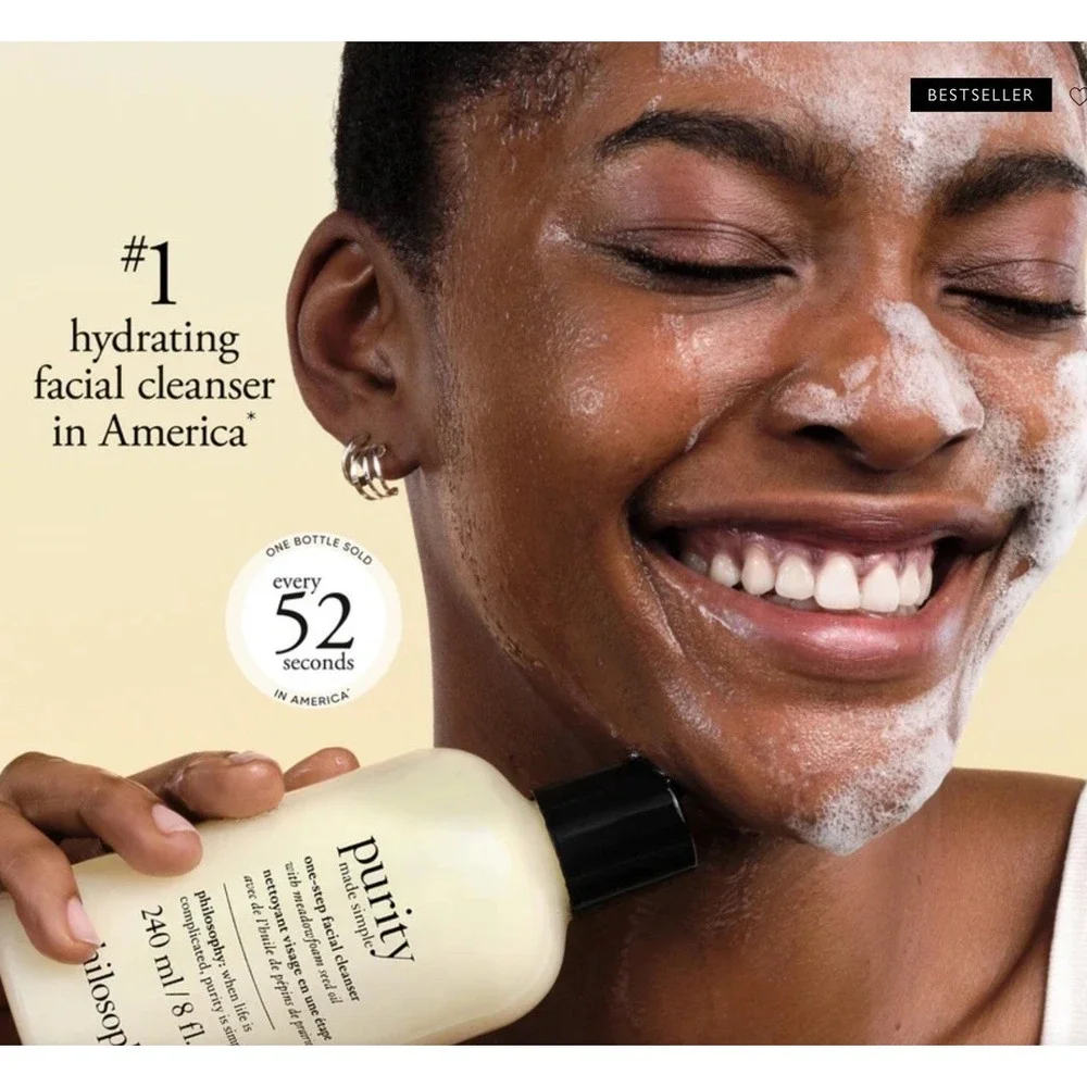 Philosophy Purity Made Simple One Step Facial Cleanser 8 oz. SEALED Bestseller